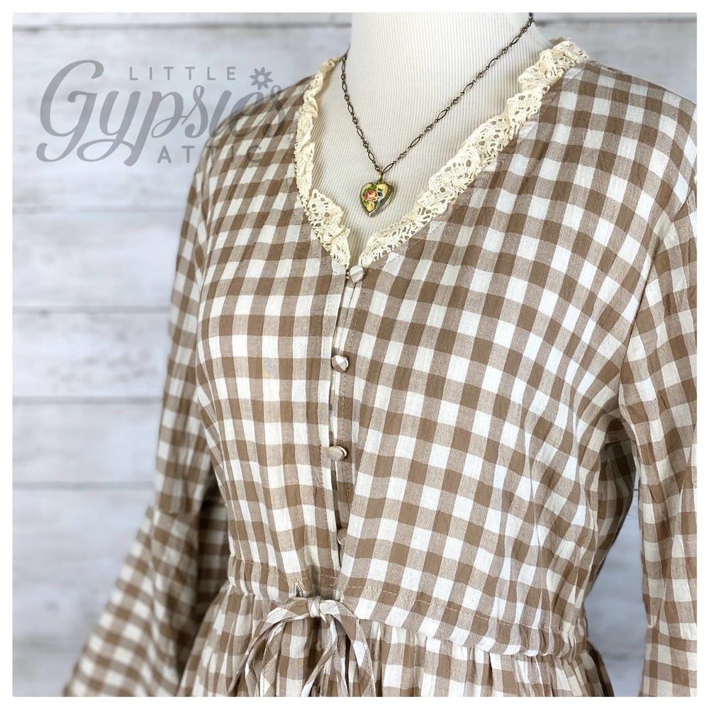 POL Farmhouse Vintage Prairie Dress - Picture 4 of 12